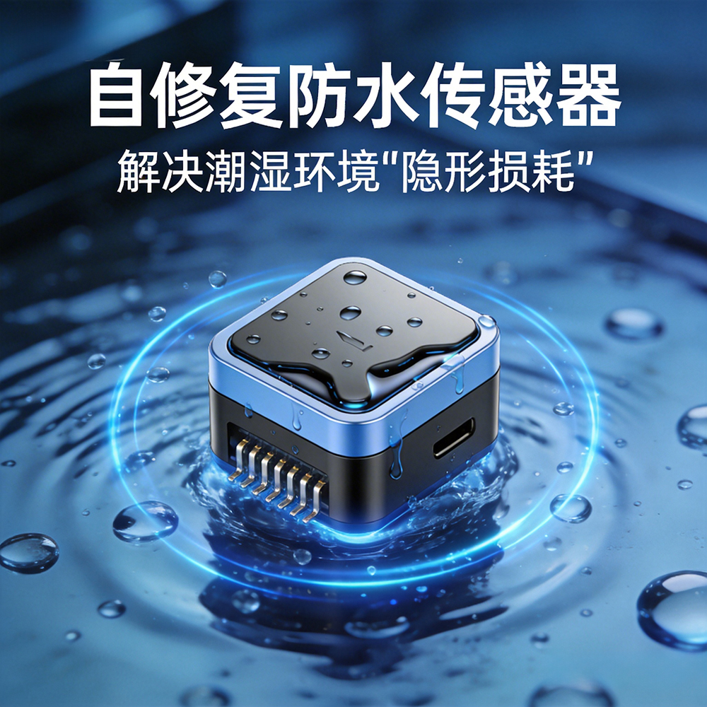 自修复防水传感器：解决潮湿环境“隐形损耗”