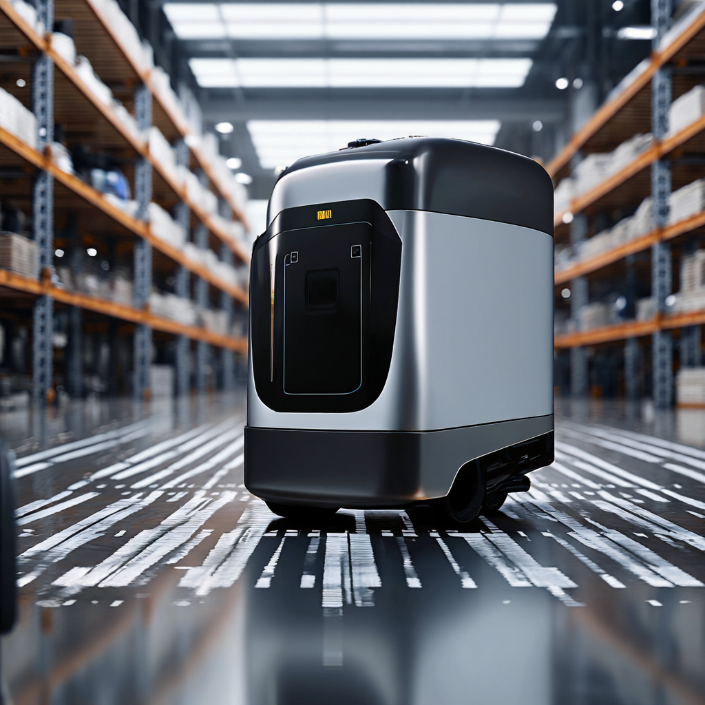 二维码导航传感器如何为智能物流开启新视界？